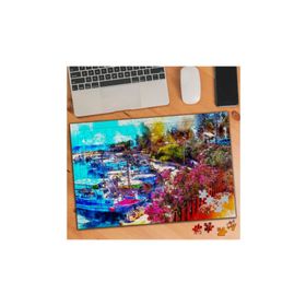 Asilmeydan Çiçekli Deniz Kenarı 240 Parça Puzzle Yapboz Tablo
