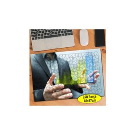 Asilmeydan Danışmanlık Veri Analizi Grafiği 240 Parça Puzzle Yapboz Tablo