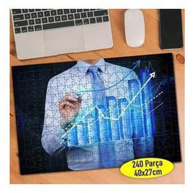 Asilmeydan Danışmanlık Veri Analizi Grafiği 240 Parça Puzzle Yapboz Tablo