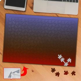 Asilmeydan Degrade Gradyan Color Mor Kırmızı 240 Parça 27x40 cm Puzzle Yapboz Tablo