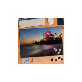 Asilmeydan Deniz Kenarındaki Panayır 240 Parça 27x40 cm Puzzle Yapboz Tablo