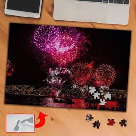 Asilmeydan Deniz Kenarındaki Panayır 240 Parça 27x40 cm Puzzle Yapboz Tablo