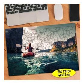 Asilmeydan Denizde Kano Turu 240 Parça 27x40.5 cm Puzzle Yapboz Tablo