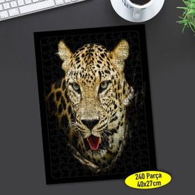 Asilmeydan Dil Çıkaran Kaplan 240 Parça 27x40.5 cm Puzzle Yapboz Tablo