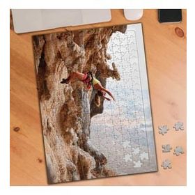 Asilmeydan Elastik Takla Atan Dağcı 240 Parça 27x40.5 cm Puzzle Yapboz Tablo