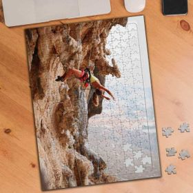 Asilmeydan Elastik Takla Atan Dağcı 240 Parça 27x40.5 cm Puzzle Yapboz Tablo