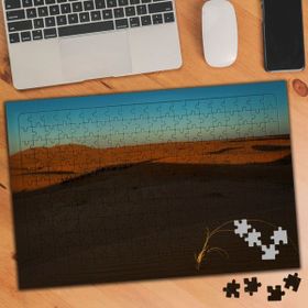 Asilmeydan Gölgeli Çöl Manzara 240 Parça Puzzle Yapboz Tablo