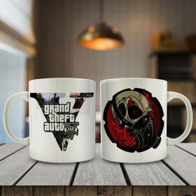 Asilmeydan Grand Theft Auto 5 Skull Kupa Bardak