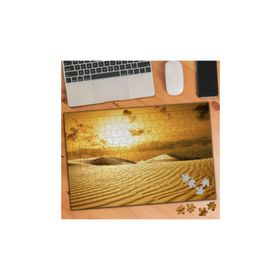 Asilmeydan Gün Batımı Çöl Manzarası 240 Parça 27x40 cm Puzzle Yapboz Tablo