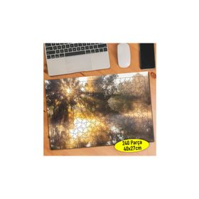Asilmeydan Güneş Işığı Manzarası 240 Parça 27x40.5 cm Puzzle Yapboz Tablo