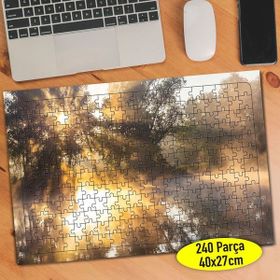 Asilmeydan Güneş Işığı Manzarası 240 Parça 27x40.5 cm Puzzle Yapboz Tablo