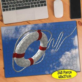 Asilmeydan Havada Uçan Can Yeleği 240 Parça Puzzle Yapboz Tablo