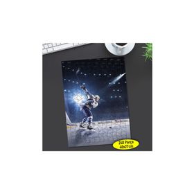 Asilmeydan Hokey Oynayan Oyuncu 240 Parça 27x40 cm Puzzle Yapboz Tablo