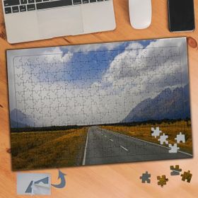 Asilmeydan Karayol Kırsal Alan arazi 240 Parça .501 Puzzle Yapboz Tablo