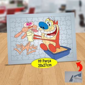 Asilmeydan Komik Hayvanların Sevgi Gösterisi 99 Parça Puzzle Yapboz Tablo