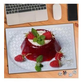 Asilmeydan Kremalı Çilekli Jel 240 Parça Puzzle Yapboz Tablo