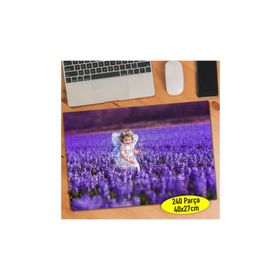 Asilmeydan Lavanta Tarlasında Melek 240 Parça 27x40.5 cm Puzzle Yapboz Tablo