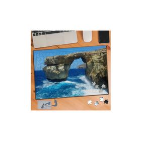 Asilmeydan Mavi Berrak Deniz Doğa Manzarası 240 Parça 27x40 cm Puzzle Yapboz Tablo