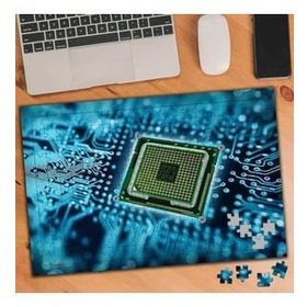 Asilmeydan Mikro Teknoloji Ağları 240 Parça Puzzle Yapboz Tablo