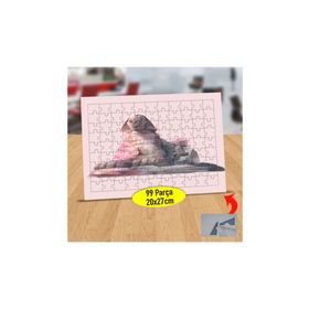 Asilmeydan Mısırda Heykeller 99 Parça Puzzle Yapboz Tablo