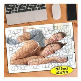 Asilmeydan Mutlu Uyuyan Çift 240 Parça Puzzle Yapboz Tablo