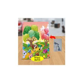 Asilmeydan Ormandaki Sevimli Hayvanlar 99 Parça 11383 Puzzle Yapboz Tablo