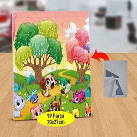 Asilmeydan Ormandaki Sevimli Hayvanlar 99 Parça 11383 Puzzle Yapboz Tablo