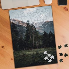 Asilmeydan Ormanlık Arazi Manzara 240 Parça Puzzle Yapboz Tablo