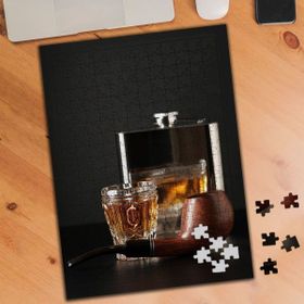 Asilmeydan Pipo Ve Viski 240 Parça Puzzle Yapboz Tablo