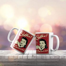Asilmeydan Pop Art Serisi-Coffee Hediyelik Kupa Bardak