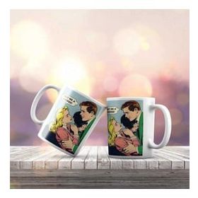 Asilmeydan Pop Art Serisi- Get Me A Coffee Hediyelik Kupa Bardak