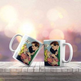Asilmeydan Pop Art Serisi- Get Me A Coffee Hediyelik Kupa Bardak