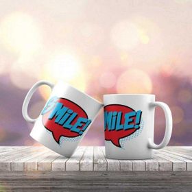 Asilmeydan Pop Art Serisi- Smile Hediyelik Kupa Bardak