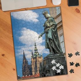 Asilmeydan Prag Kalesi Çekya 240 Parça Puzzle Yapboz Tablo