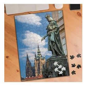 Asilmeydan Prag Kalesi Çekya 240 Parça Puzzle Yapboz Tablo