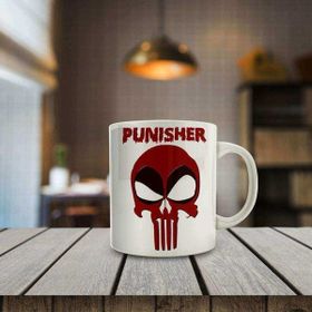 Asilmeydan Punisher Skull Baskılı Kupa Bardak