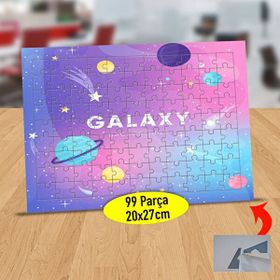 Asilmeydan Renkli Galaksiler 99 Parça Puzzle Yapboz Tablo