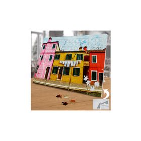 Asilmeydan Renkli İspanyol Binaları 240 Parça 27x40.5 cm Puzzle Yapboz Tablo