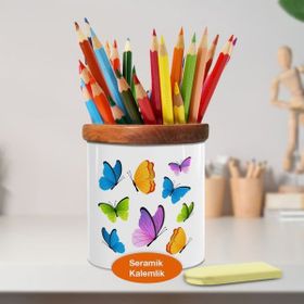 Asilmeydan Renkli Uçuşan Kelebekler Kumbara