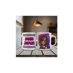 Asilmeydan Sanatçı Janis Joplin Resim Baskılı Kupa