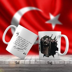 Asilmeydan Şapkalı Pardesülü Sivil Mustafa Kemal Atatürk Kupa