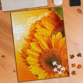 Asilmeydan Sarı Hoş Görünümlü Çiçek 240 Parça Puzzle Yapboz Tablo