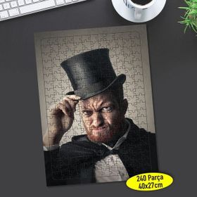 Asilmeydan Sihirbaz Şapkalı Adam 240 Parça 27x40 cm Puzzle Yapboz Tablo