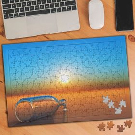 Asilmeydan Şişeden Damlayan Deniz Suyu 240 Parça 27x40.5 cm Puzzle Yapboz Tablo