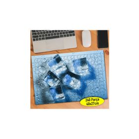 Asilmeydan Soğuk Buz Küpleri 240 Parça Puzzle Yapboz Tablo