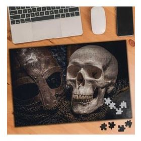 Asilmeydan Şövalye Kuru Kafası 240 Parça Puzzle Yapboz Tablo