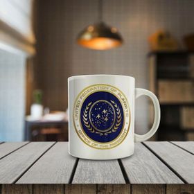 Asilmeydan United Federation Of Planets Logo Baskılı Kupa