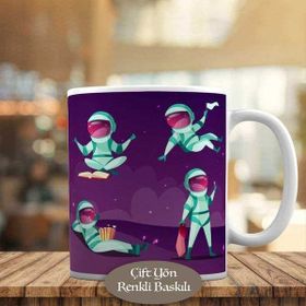Asilmeydan Uzay Boşluğundaki Astronot Kupa