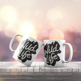 Asilmeydan Wild Life Yazılı Kupa Bardak