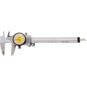 Asimeto 0-200 mm x 0.02 Alüminyum Kaplı Saatli Kumpas